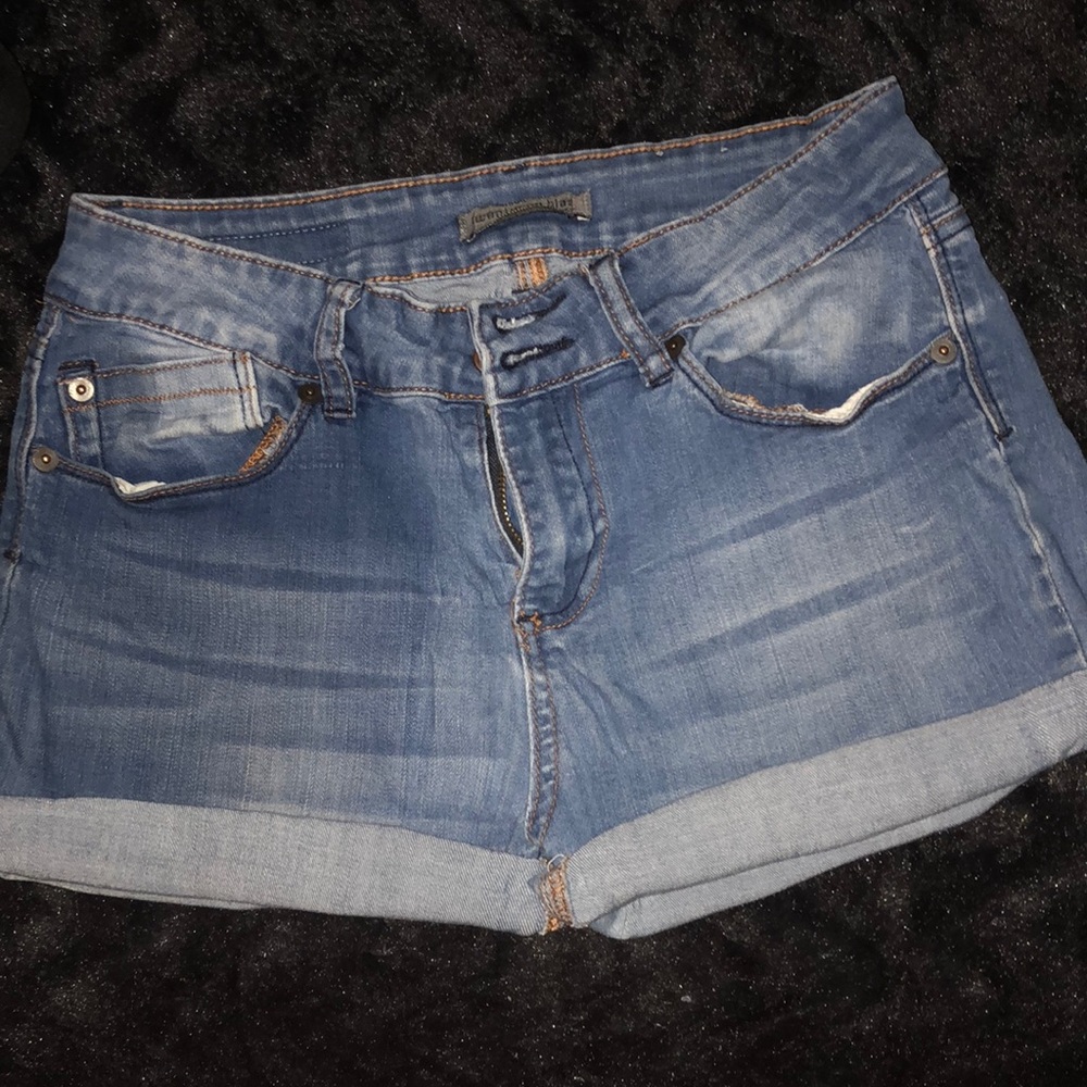 Blue Jean Shorts